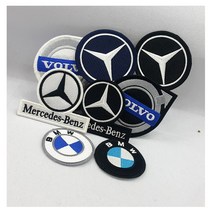 2시이전당일배송 자동차원형패치 벤츠 bmw 자수패치 자동차와펜 원형와펜 원형자동차패치, E3.벤츠③