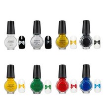 네일아트 국산 코나드 스템핑전용 폴리쉬 11ml 8종, 쿠팡 1, 쿠팡 (폴리쉬11ml)15레드