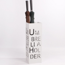 엄브렐라 우산꽂이 현관 사무용 인테리어, 엄브렐라 우산꽂이(화이트), 흰색