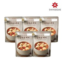 피코크 [T][피코크] 우리집 순두부찌개 500g x 5팩