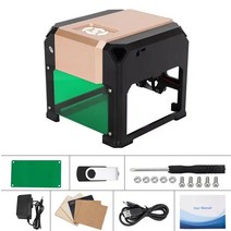 레이저각인기 레이저 가공 종이레이저컷팅 3000mw cnc 조각기 데스크탑 80*80mm 미니 나무 작업 diy 로고 마크 프린터 커터 조각 기계 ac 110-220 v 소프트웨어, 중국, 금, 미국 플러그