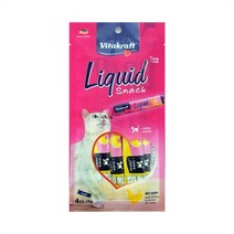 비타크래프트 캣 리퀴드스낵 (치킨 타우린) 15g x 4p, (치킨+ 타우린) 15g x 4p