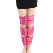 다리교정밴드 오다리교정 다리교정 오다리교정기 다리교정기 다리밴드 다리교정벨트 다리 교정 밴드 오다리교정밴드 오모아 오자 x자다리교정밴드 하체교정다리밴드 찍찍이 성인과 어린이를 위한, [06] pink  L