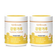 영누리 강황분말 인도산 커큐민 수용성 circumin 400g 2통, 단품, 단품