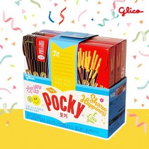 [해태제과] 포키 빼빼로 6개입 세트 (스탠다드 2개+ 극세 2개+딸기 1개+블루베리 1개, 상세 설명 참조