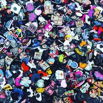 JIBZ 뒷면 신발 참 랜덤 블랙 프라이데이 300 개