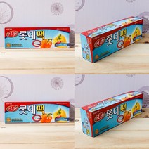 위생팩 알뜰형 대 30X40CM 100매 일회용봉지 일회용비닐봉지 주방비닐 식품용비닐