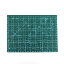 셀프힐링 책상 커팅매트(A4) (300x220mm) 고무 재단판