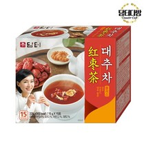 맛있는(무배) 담터 대추차 15스틱사무실 대용량 업소용 식당용 간식 소스, 상세페이지 참조