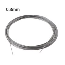 데크 난간을위한 스테인리스 스틸 와이어 로프 케이블 실내 또는 실외 사용 부식성, 0.8mm