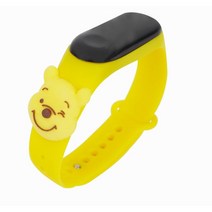곰돌이 푸우 3D LED 시계 유치원 초등학생 등하원룩 전자 손목 시계
