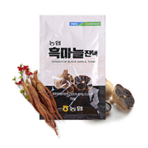(농협) 한 포에 진하고 맛있게 6년근 홍삼 국산발효 흑마늘 진액 70mlx30포