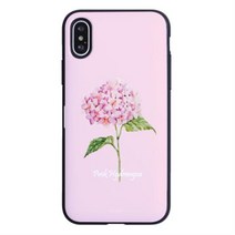 하이하이 수국 미러 카드 포켓 케이스 갤럭시S20 노트20 울트라 아이폰12 프로 맥스 XR SE2 LG V50