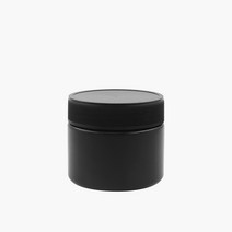 검정 분말 통 120ml 낱개 크림 화장품 공병 플라스틱 HDPE 친환경 파우더 용기