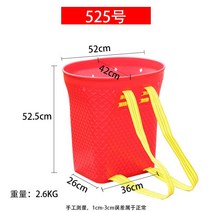버섯 배낭 등산 심마니 지개 지게 경량 운동 백, 단일사이즈
