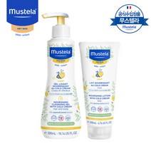 무스텔라 너리싱 클렌징 젤 위드 콜드 크림 300ml+ 로션 200ml, 단품없음