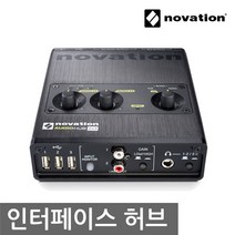 NOVATION AUDIOHUB 2X4 / 노베이션 정품 / USB Audio Interface and USB HUB / USB 인터페이스 허브