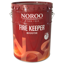 노루페인트 화이어키퍼 방염페인트 수성 DFW-100F 18L, 투명무광, 1개