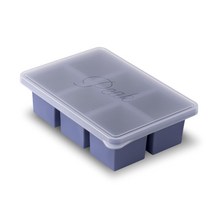 W&P 피크 컵 큐브 냉동고 트레이 6구 얼음틀, Blue