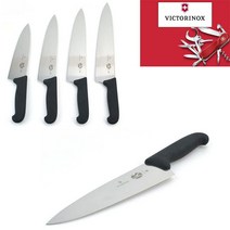 스위스 VICTORINOX 육류칼 고기칼 정육칼 식도 1p, 빅토리녹스 스위스 우도 5.2003.31(블랙)