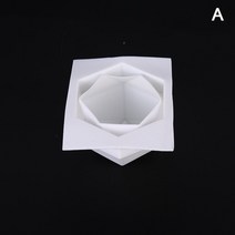 새로운 3D 매직 모양의 실리콘 양초 캔들 틀/용기 아로마 테라피 DIY 수제 양초 캔들 재료 수지 왁스 비누 틀/용기 만들기 용품, 01 C-white