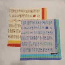 닥스ACC 닥스 나염 면대 손수건 IFU9209