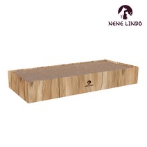 네네린도 고양이 스크래쳐 평판형 15, 클래식오크, 2개