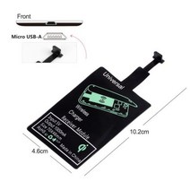 DU Qi 무선 충전 수신기 아이폰 7 6s 플러스 5s 마이크로 USB 타입 C 범용 빠른 충전기 삼성 화웨이 Xiaomi Y, For Andriod Type A