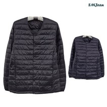 에스엠진 SMJ1140 경량 웰론 패딩 내피 얇은 라운드넥 깔깔이