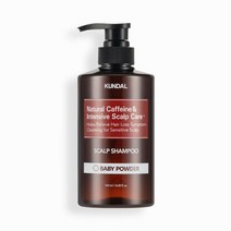 쿤달 카페인 탈모샴푸 500ml 베이비파우더, 카페인 탈모샴푸 500ml 베이비파