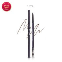 [VDL] 엑스퍼트 스키니 브로우 펜슬 세트, 01 다크브라운, 없음