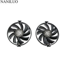 FDC10U12S9-C RX480 RX470 쿨러 팬 교체 XFX RADEON RX 480 470 470D RS 블랙 울프 그래픽 카드 냉각, 2PCS