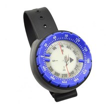 다이빙게이지 나침반 방수 스킨스쿠버 다이빙 나침반 오래 지속되는 수중 나침반 보편적, 푸른