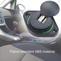 12v-24v 자동차 충전기 듀얼 usb 포트 3.1a led 빠른 충전 미니 어댑터 자동, 빨간색
