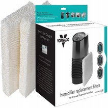 Vornado MD1-0002 Replacement Humidifier Wick Filters 2-pk, 1