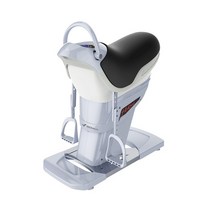 승마운동기구 뱃살운동기구Ultrasport F-Bike Professional Hometrainer 실내 가정용 전기 멀티 모드 승마, 01 Beige