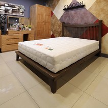 [희망일배송] 핀란드 레드파인 북유럽 원목 평상형 Q 침대 프레임