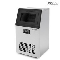 한솔 HSI-035KB 업소용 제빙기 카페 식당 사무실 영업용 대용량 아이스메이커 35KG, 제빙기+필터+헤드 설치요청 현장결제