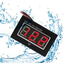 일렉킹 SCG-25 매립형 방수 볼트메타 전압표시 측정기 볼트게이지 차량용, 상세페이지 참조