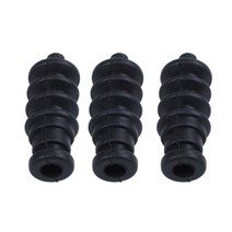 RC서보 아두이노서보모터 rc 보트 3 x 푸시 방수 고무 씰 벨로우즈 모델 37mm rc 보트 바닥 씰링 고무, 검은색