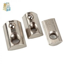 캡 머리접시 너트 볼트 20PCS/10PCS M3 M4 M5 M6 M8 T 스프링 너트 2020 3030 4040 4545 알루미늄 프로파일 용 반원형 탄성 블록, 45s M8 10Pcs