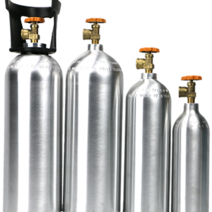 LPG 프로판 액화 가스통 50KG 이중 탱크 대형, 4L 알루미늄 합금 가스 병 밸브