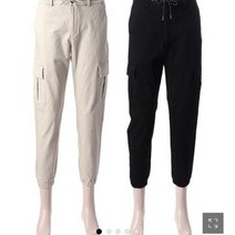 코튼스판 조거핏 올밴딩 카고팬츠 T213PT400P