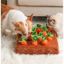 펫문구점 당근밭 노즈워크 강아지 스트레스 해소 분리불안 훈련 두뇌발달 12구 펫토이, 강아지_분리불안_스트레스_해소_당근밭_노