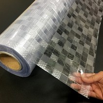 창문그리기 무점착 유리 창문 시트지 90x150cm, 사각체크90x150cm