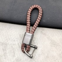 자동차 키홀더 키링 열쇠고리 D링 사무실 기숙사 공장 창고 고시원 가방 액세서리 선물 심플 DIY 재료 부속 파츠 공예 부자재 자수 스트랩 소품 버클 디링 프리미엄 (브라운)