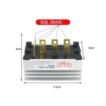정류기 브리지 그룹 Rlock 8 0 2 5 50KW 상 AC 동기 발생기 수리, 04 60A four tips