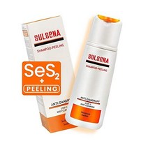 Sulsena 엑스폴리에이팅 샴푸 헤어 - 가려운 두피 및 건선을 위한 비듬 방지 남성 여성용 딥 클렌징 150ml, 샴푸와 각질제거