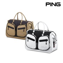 [삼양정품] 핑골프 2023 신제품 스포티 LQ 보스턴백, 화이트