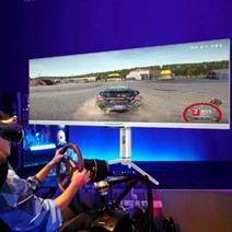 43인치와이드모니터 평면 110CM 120Hz 주식투자 대형 와이드 게이밍 사무용, 단품